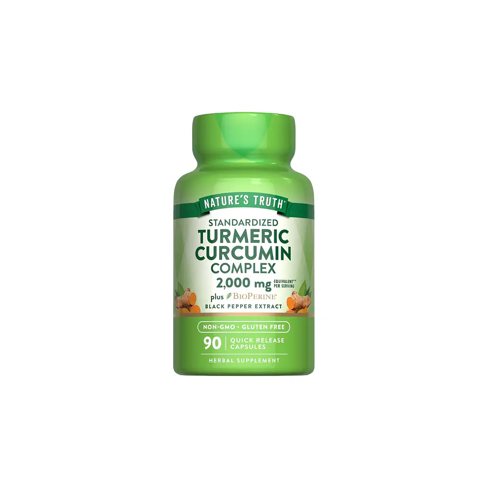 Curcumina Complex, 2000 mg por servicio - 90 cápsulas (PARA IMPORTAR) 1