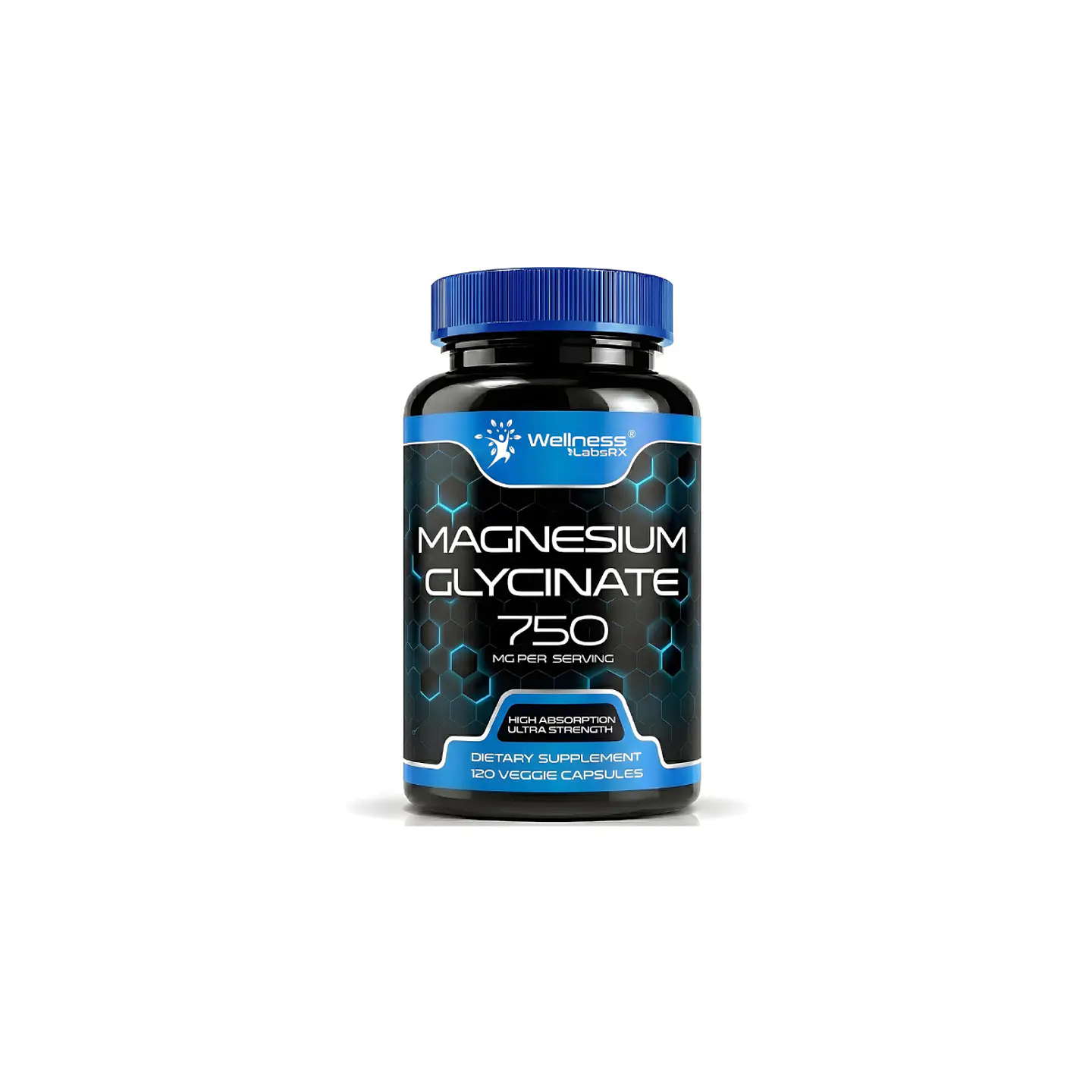 Glicinato de magnesio 750 mg - 120 cápsulas (PARA IMPORTAR) 1