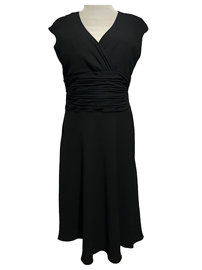 Vestido Reciclado Sin Mangas Cintura con Faja 2