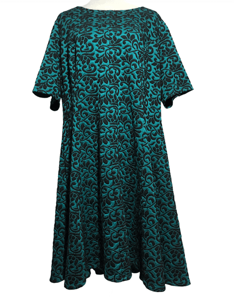 Vestido Estampado Invierno Reciclado