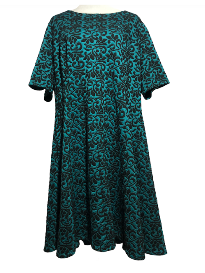 Vestido Estampado Invierno Reciclado 1