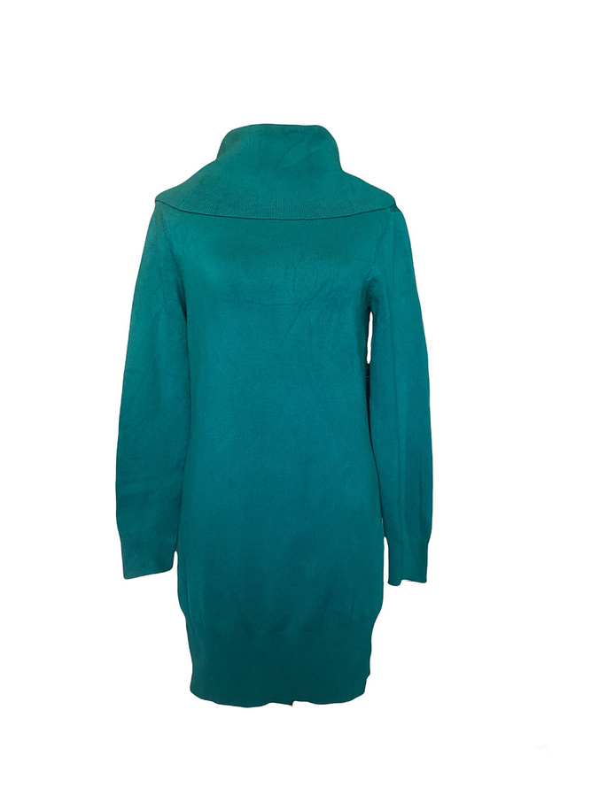 Vestido Lana con Cuello 2