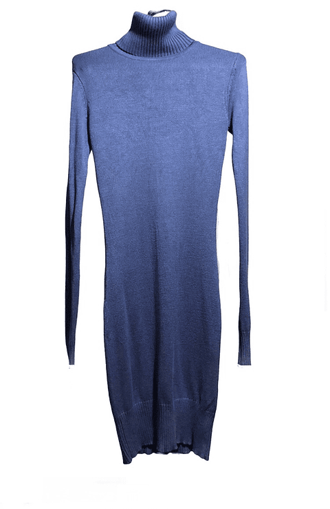 Vestido Sweater Cuello