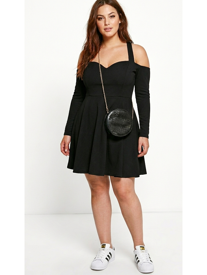 Vestido Skater con Tirantes 1