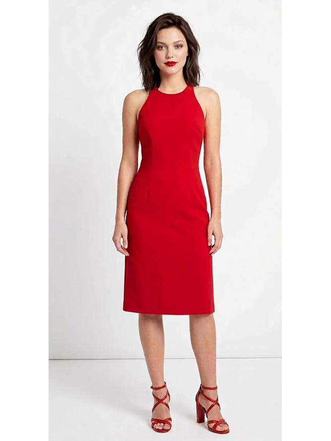 Vestido Verano Rojo 1