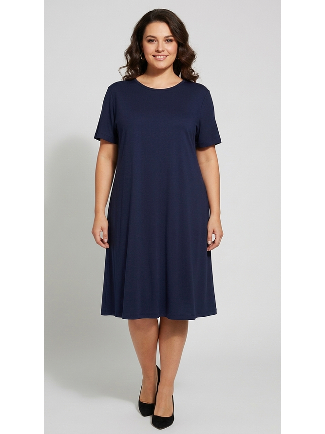 Vestido Azulado Holgado 1