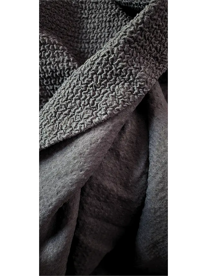 Vestido Crepé Negro Nadya Toto  3