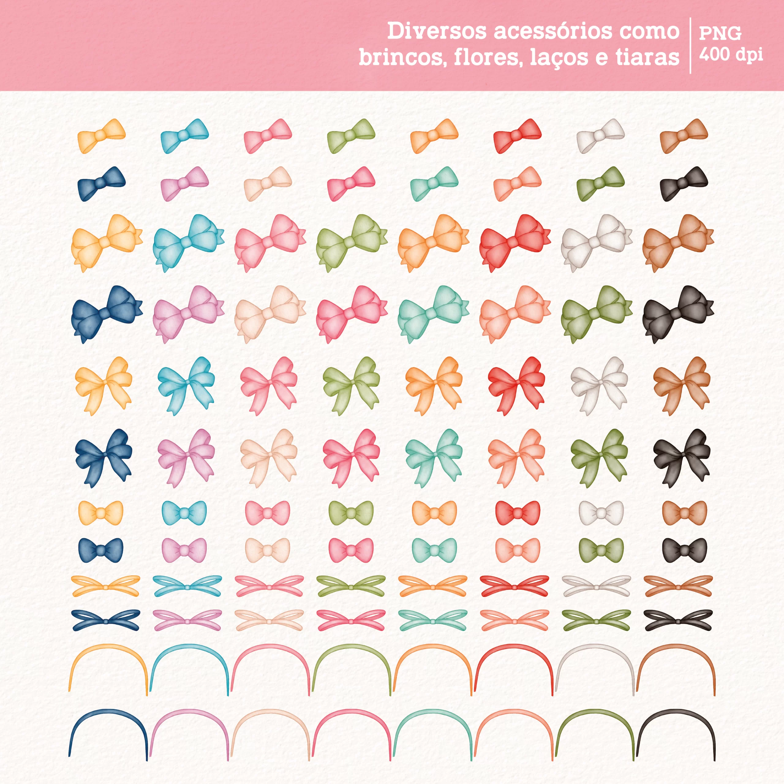 Kit Digital Meninos e Meninas Aquarela - Para montar 24