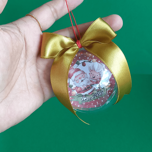 Arquivos De Corte Bola De Acrílico Natal - Tita