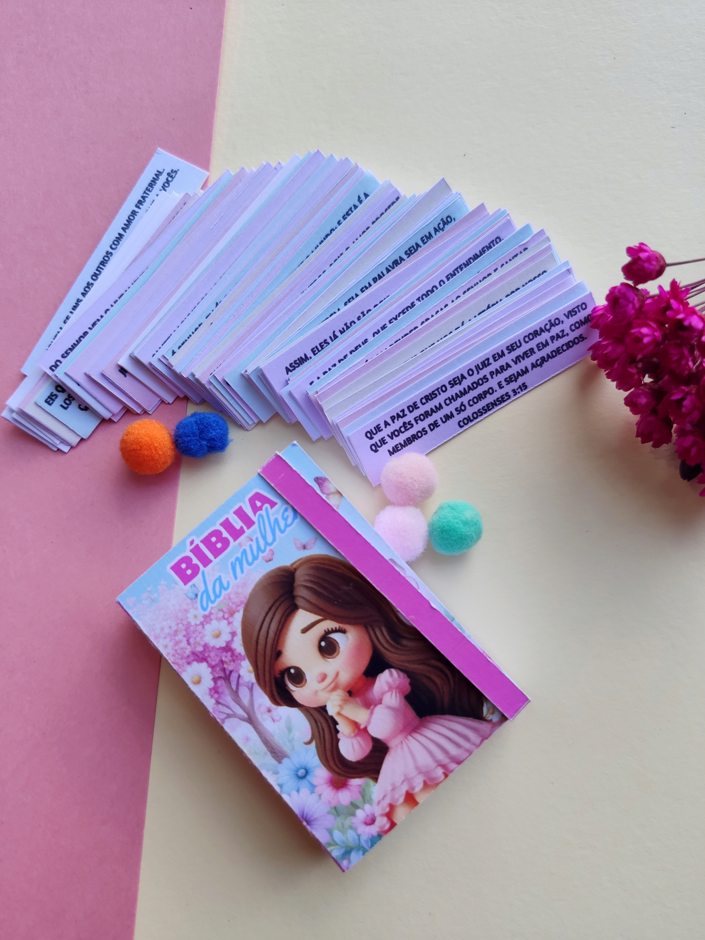 Kit digital - Caixinha Mini Bíblia para 2 chocolate Bis ou 82 versículos 5