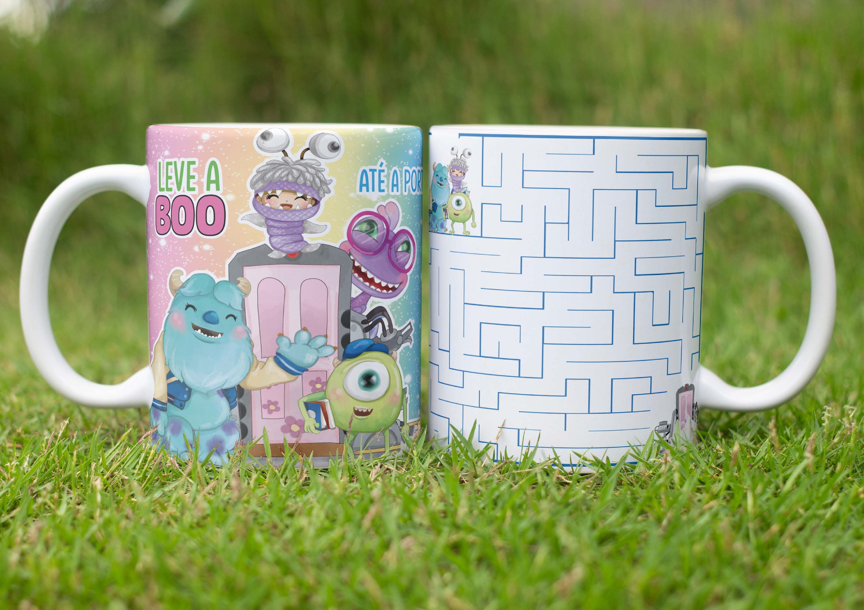 Arquivo Canecas Dia das Crianças Para Colorir + Bônus Livrinho 23