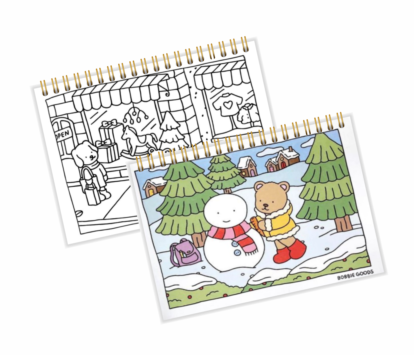 Arquivo Natal Livro de Colorir - Bobbie Goods 1