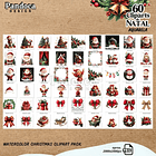 Arquivo Kit Digital 60 Cliparts De Natal 5