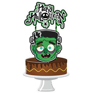 Arquivo Topo De Bolo Halloween