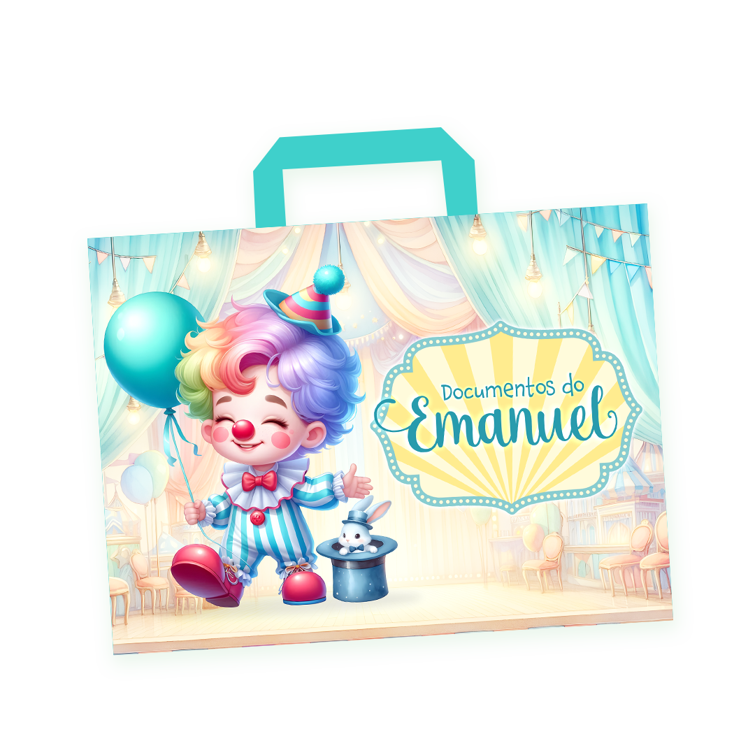 Arquivo Circo Azul – Kit Maternidade (Arquivos da Toke) 5
