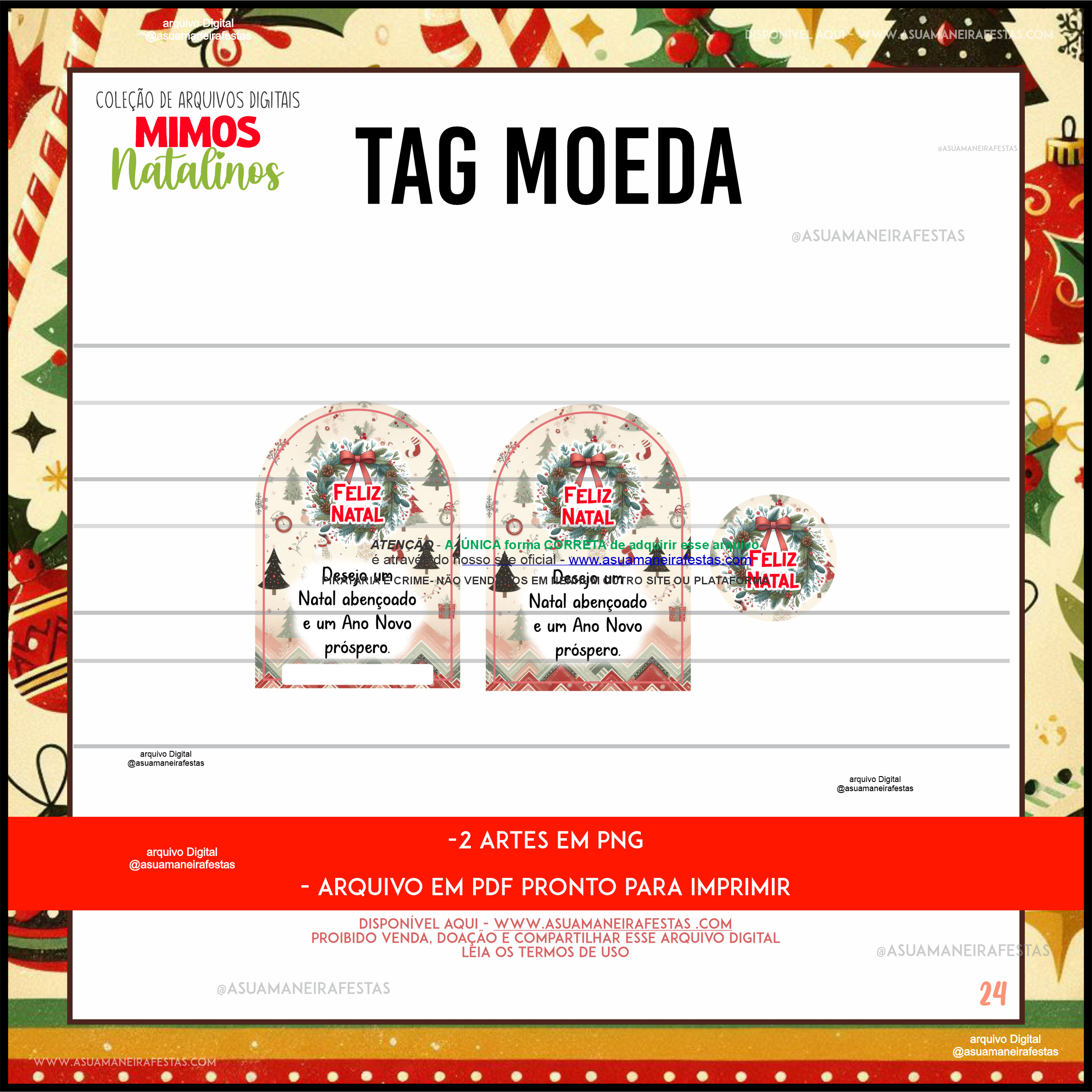 Arquivo Natal Combo Mimos (A sua maneira festas) 12