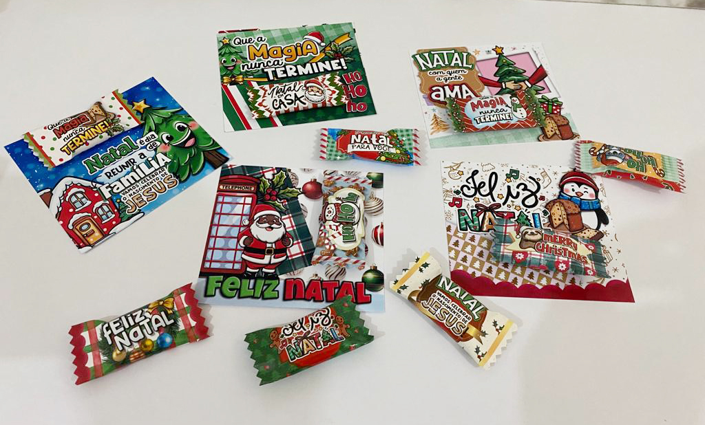 Arquivo Natal Card + Balinhas (Pandoca) 1