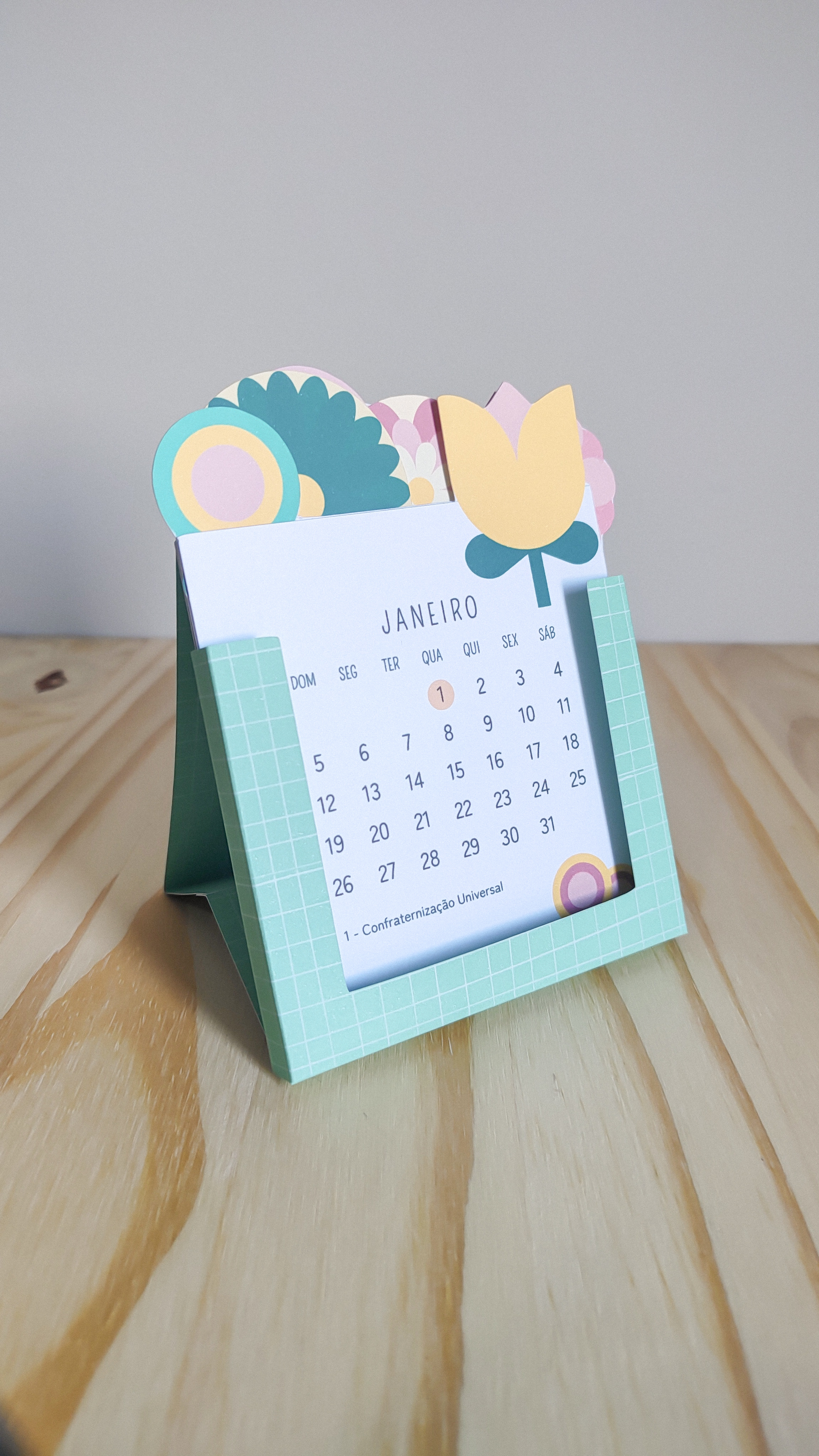 Arquivo Calendário 2025 Floresça - Tudo pra papelaria 6