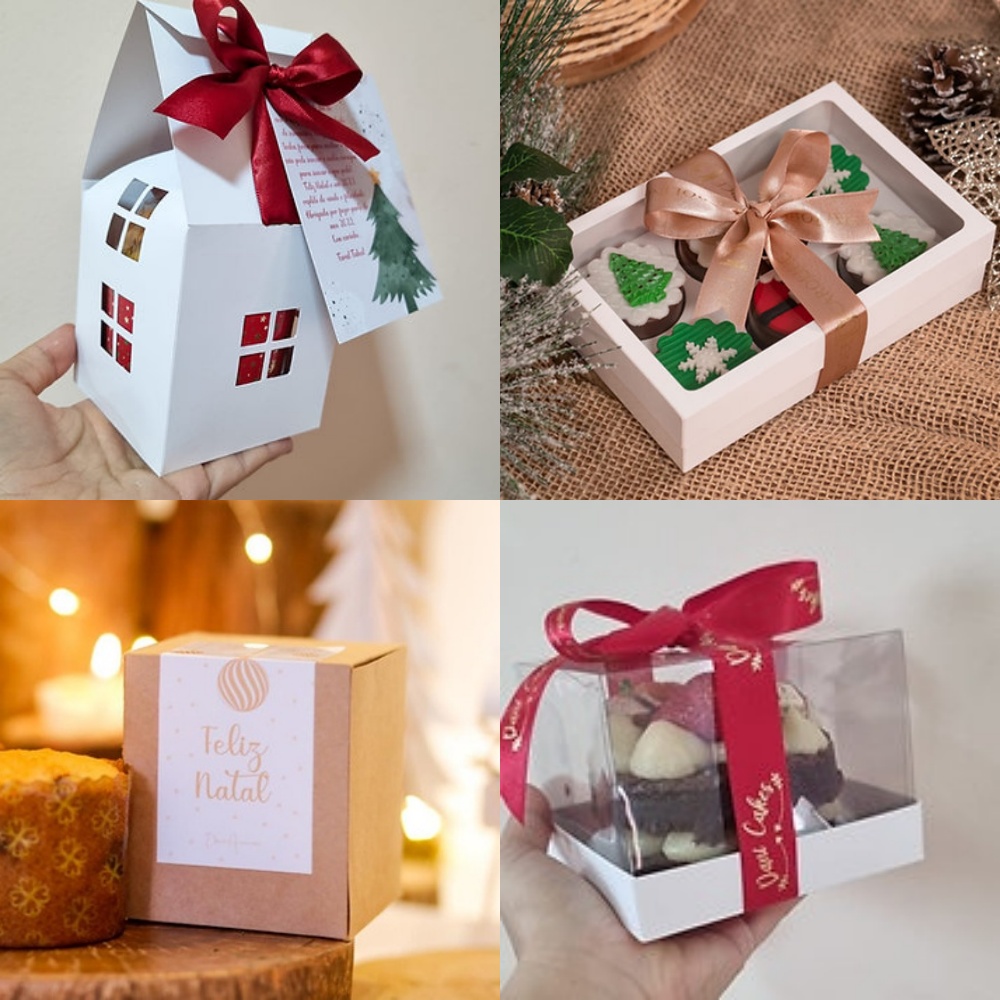 Arquivo Natal Kit Caixas Luxo  1