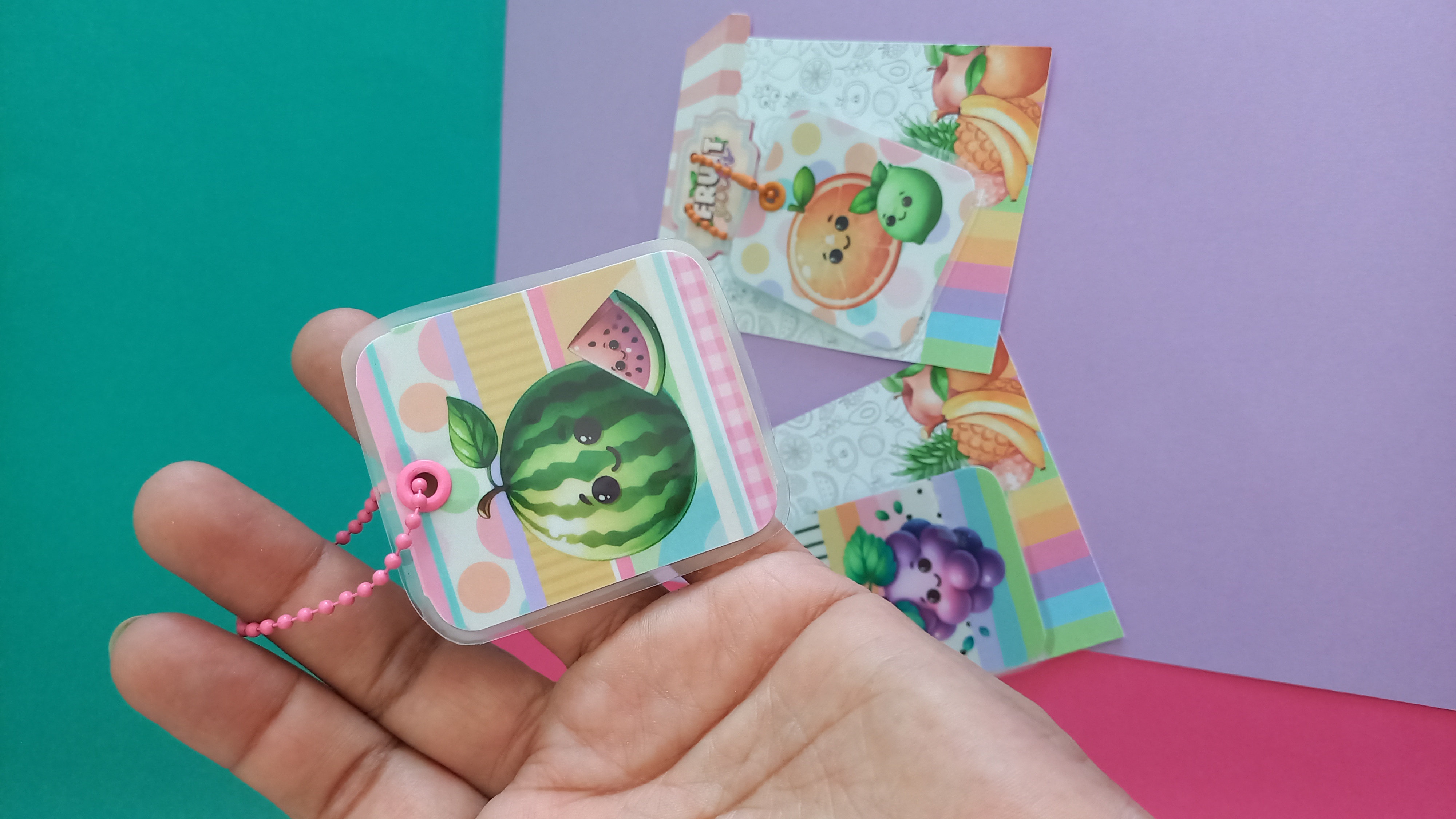 Arquivo Coleção FruitGirls Pack Printables Escolar - TITA 4