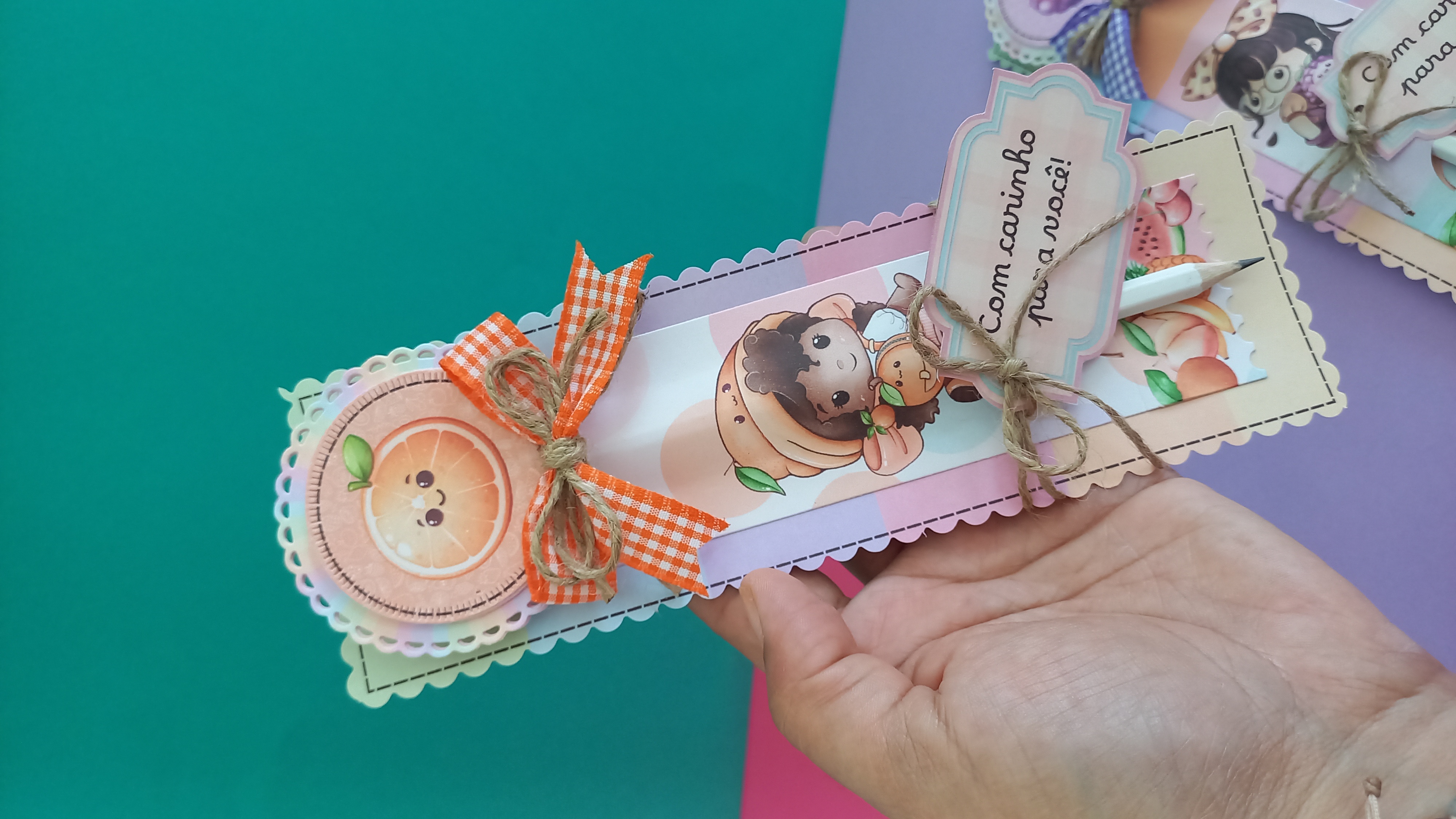 Arquivo Coleção FruitGirls Pack Printables Escolar - TITA 7