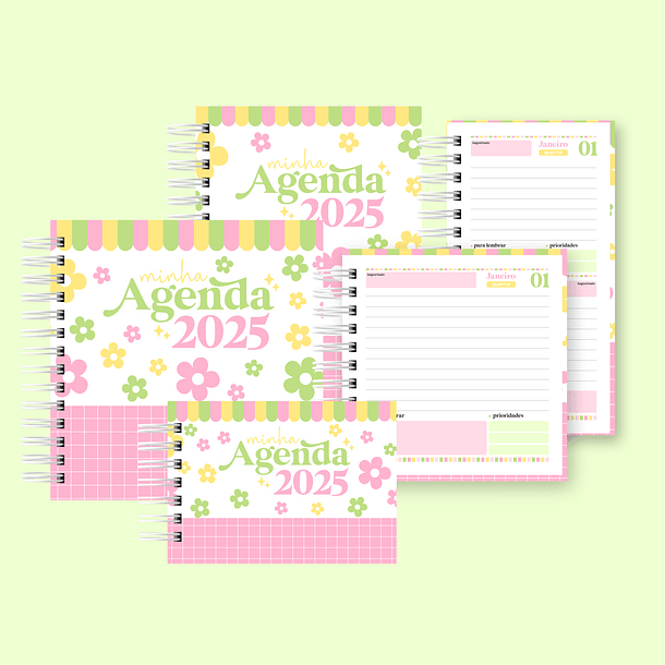 Arquivo Combo Agendas 2025 - LETTERINHAS 8