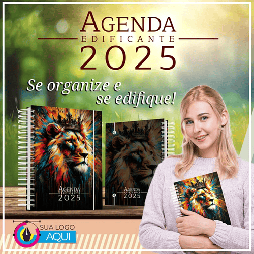 Arquivo Agenda Edificante 2025 - Minha Gráfica Rápida