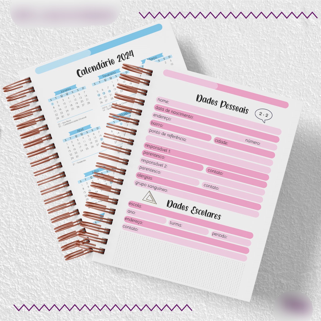 Arquivo Agenda Escolar - BM ARQUIVOS 5