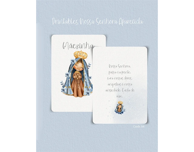 Arquivo Encadernação Combo Nossa Senhora Aparecida - CARINAS 11