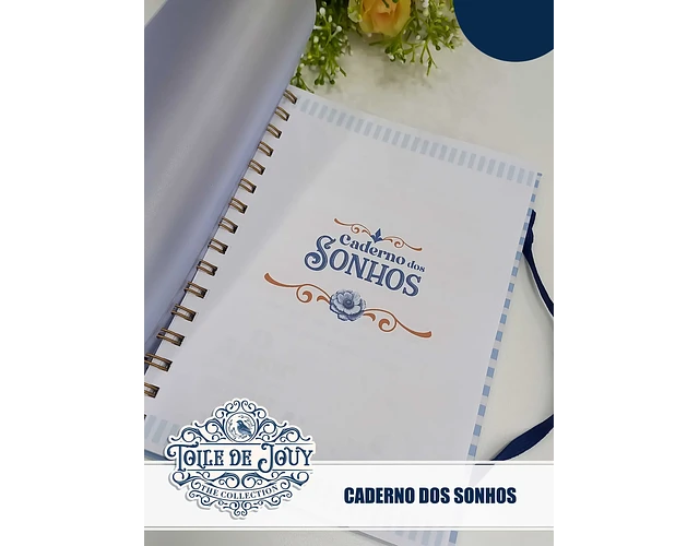 Arquivo Coleção Toile de Jouy - Encadernação Especial + Video Aula - TITA 13