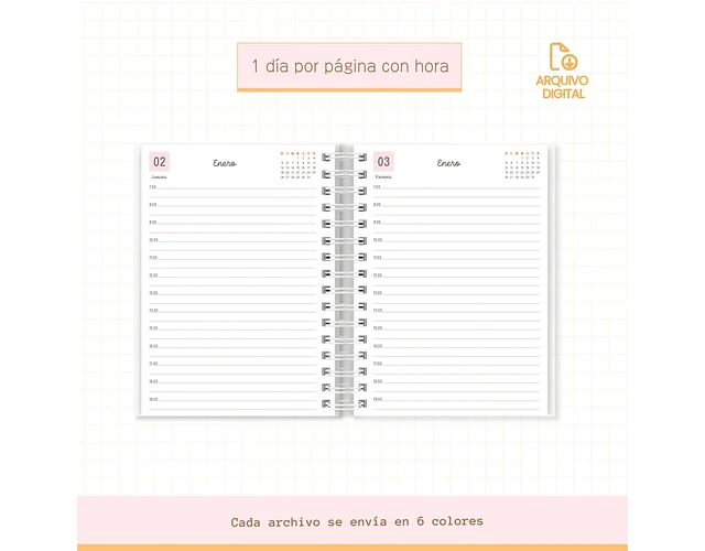 Arquivo Combo Planners 2025 EM ESPANHOL - SARA 7