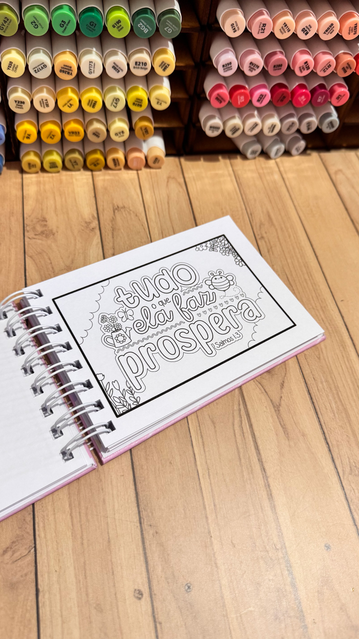 Arquivo para colorir versículos fofinhos - Letterinhas 2