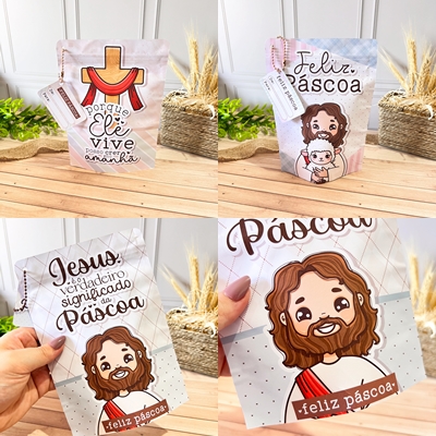 Arquivo Páscoa Cristã Saquinho Ziplock - LETTERINHAS  1