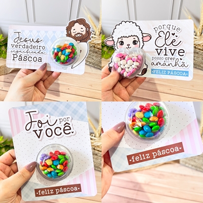 Arquivo Páscoa Cristã Card Blister - LETTERINHAS  1