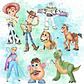 Arquivo Kit Digital Toy Story Aquarelado - Thumbnail 1