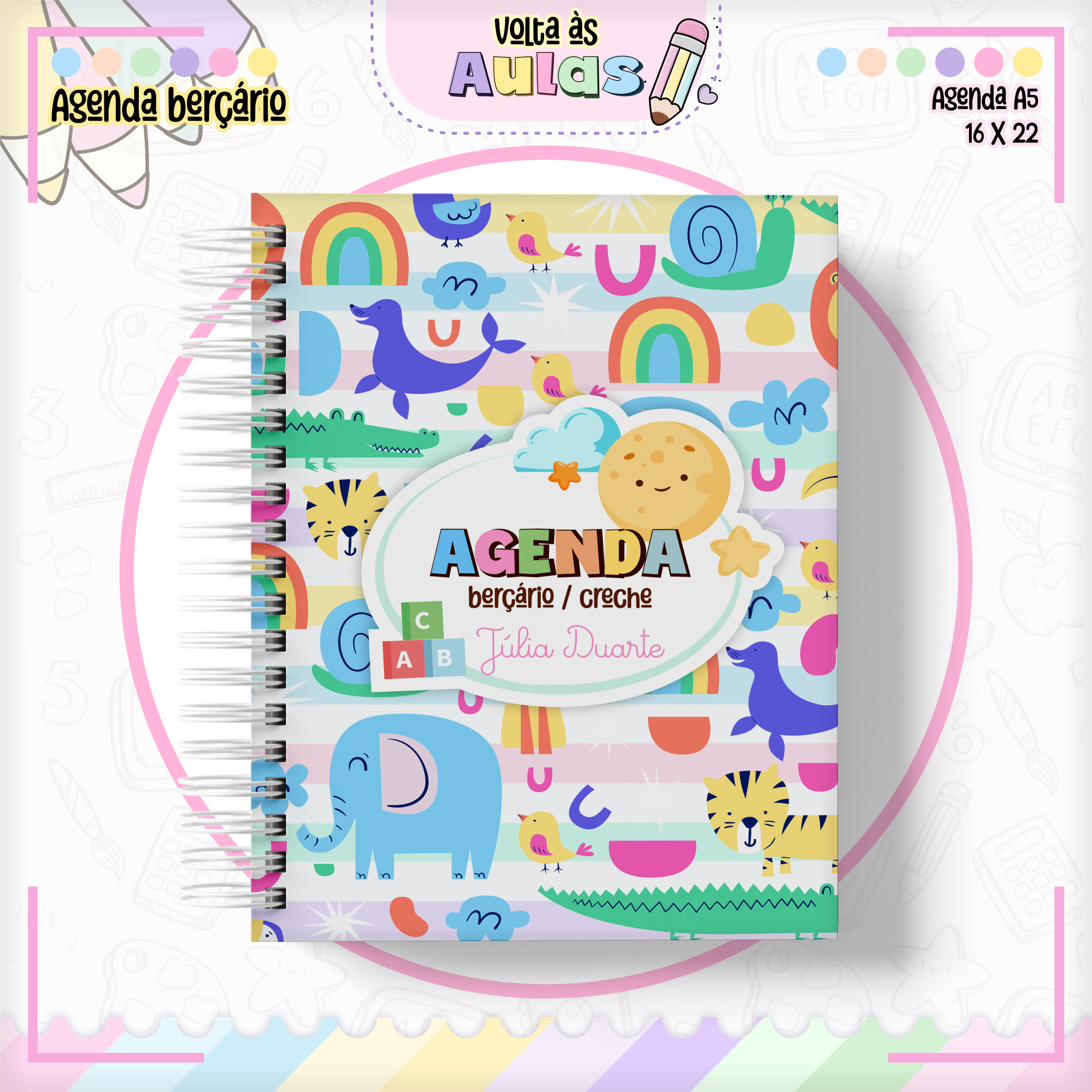 Arquivo Agenda Berçario Escolar - LINA 6