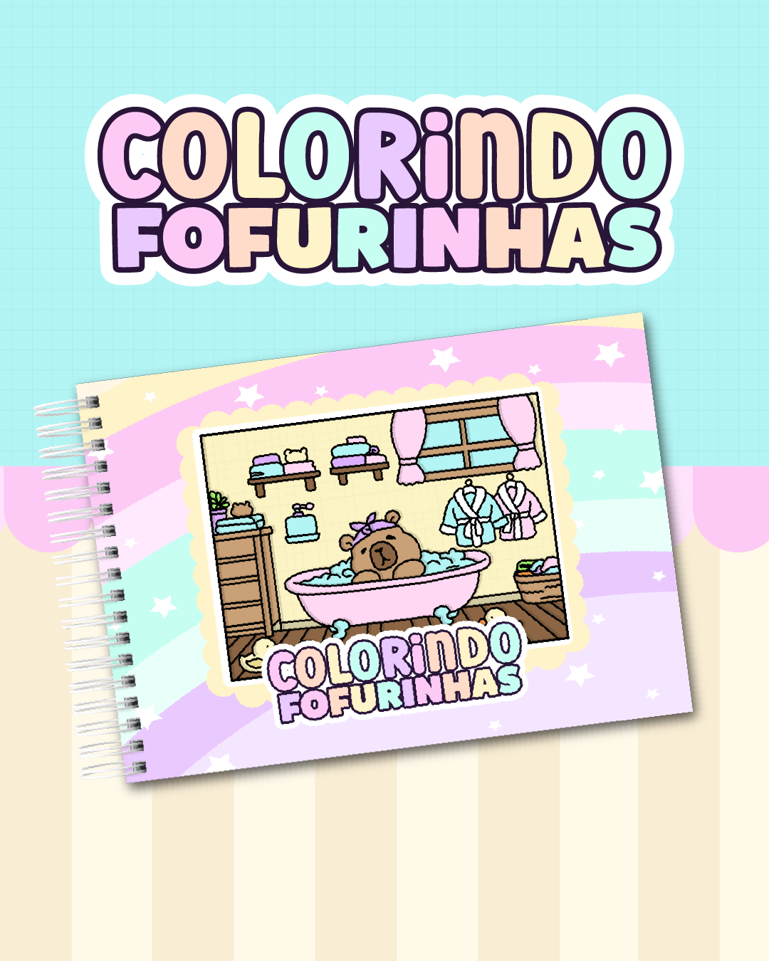 Arquivo Colorir Pack Colorindo Fofurinhas - PAMELLA VIEIRA 11