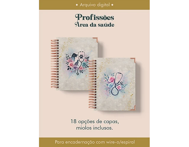 Arquivo Combo Profissões Saúde - Perfeito Miolo 1