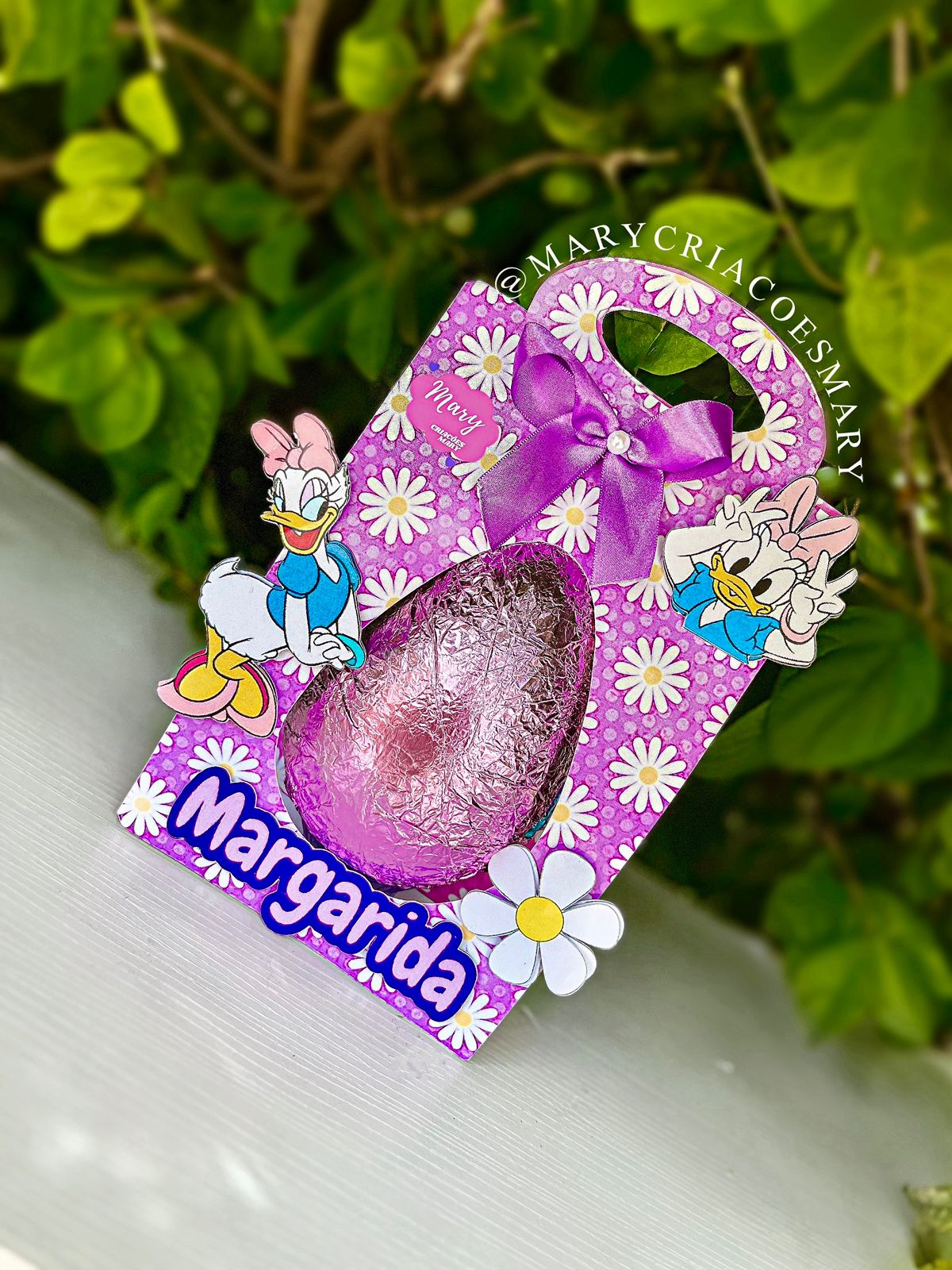 Arquivo Suporte Ovo de Páscoa Margarida - Mary Criações 1