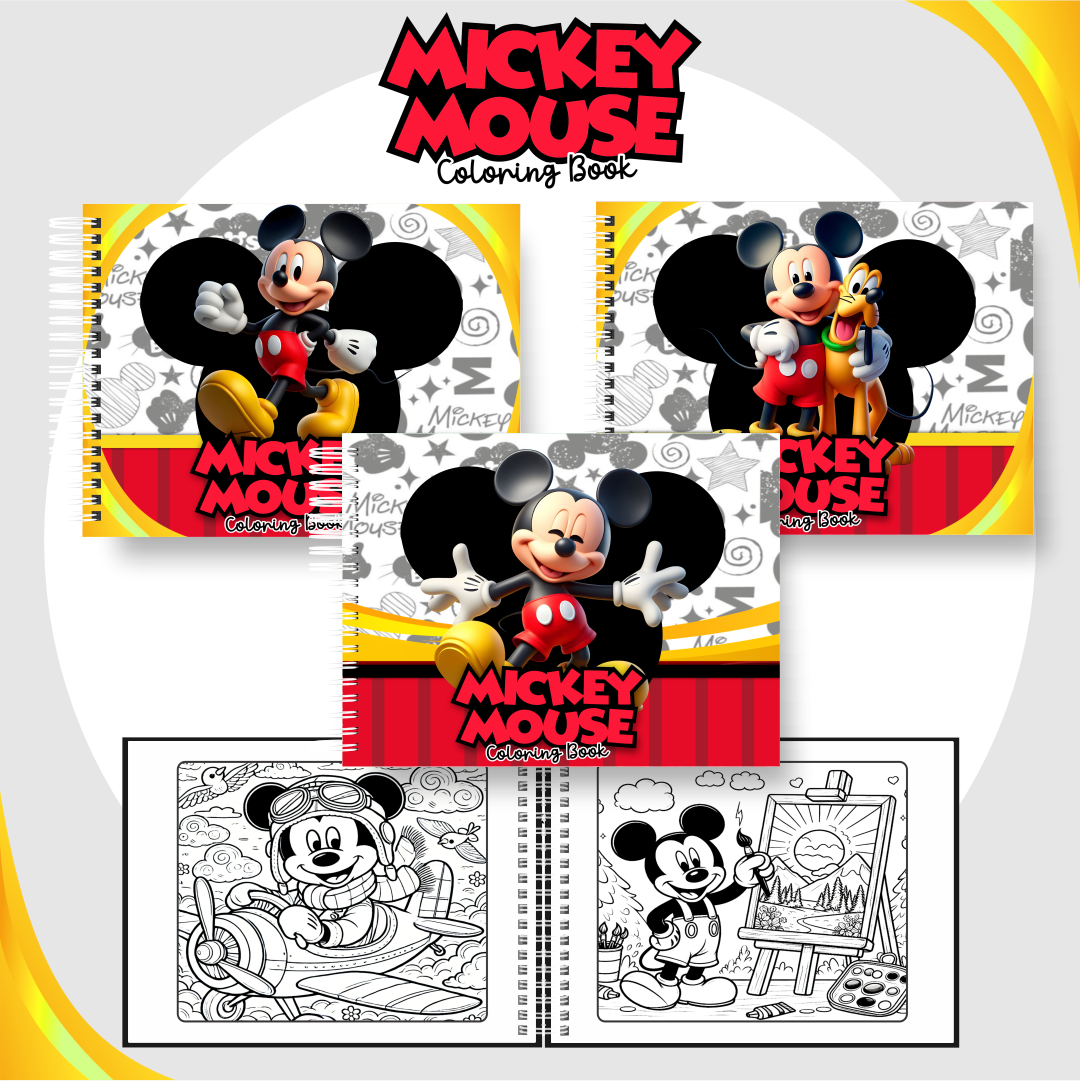 Arquivo Livro de Colorir Mickey Mouse - PAMELLA VIEIRA 1