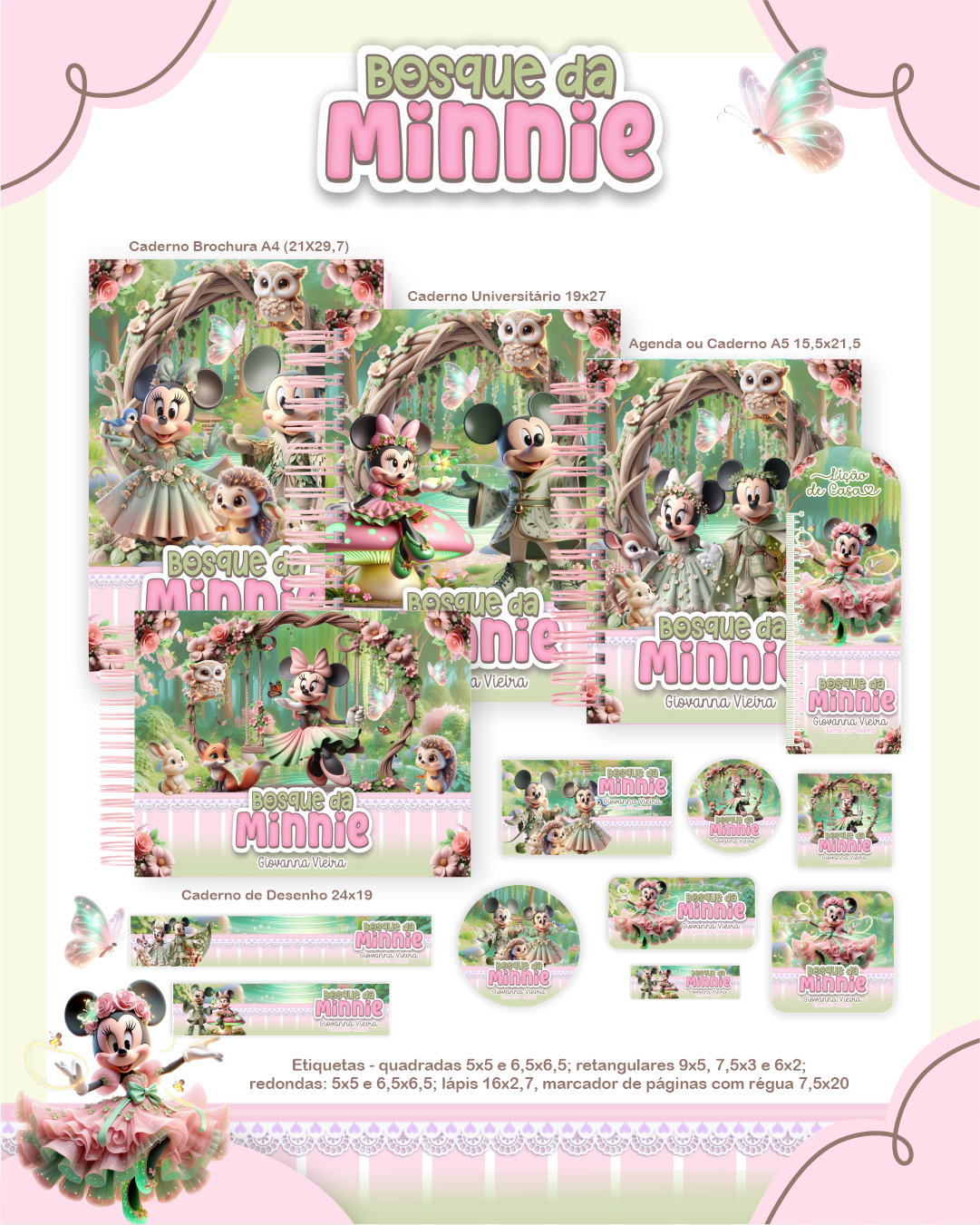 ARQUIVO ESCOLAR BOSQUE MINNIE - PAMELLA 1