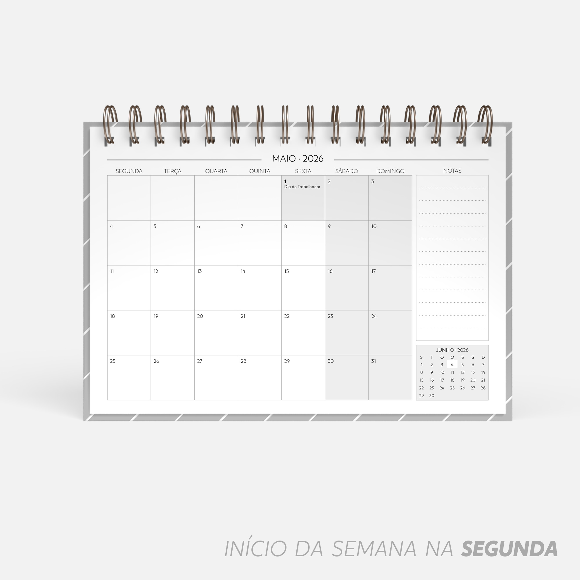 Arquivo Super Combo de Calendário de Mesa 2026 - Nilmara 8