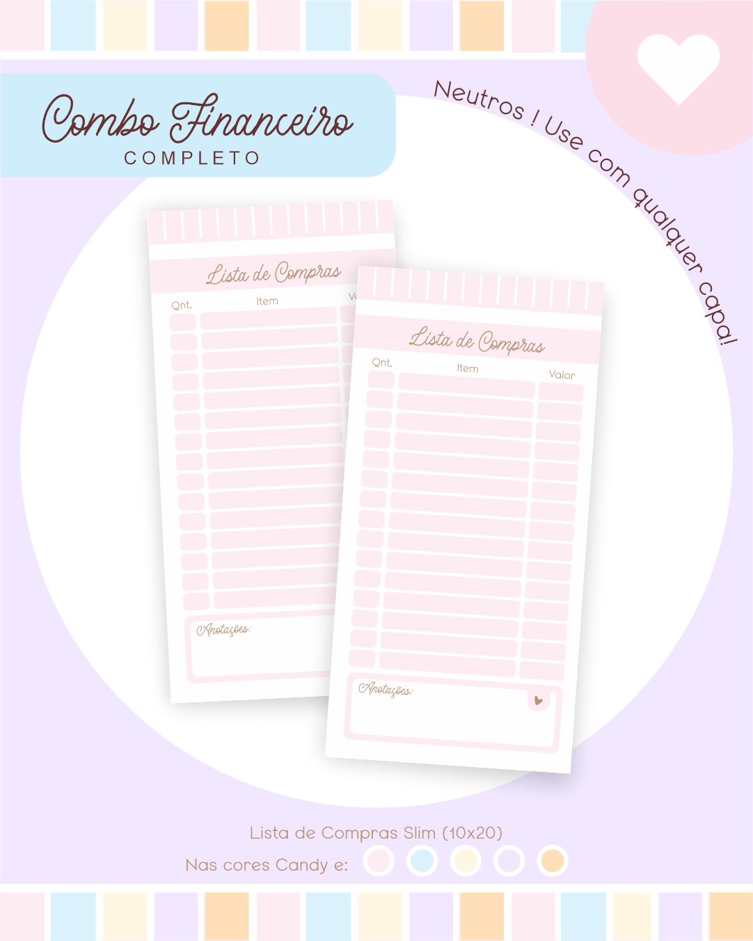 Arquivo Encadernação Combo Financeiro 2026 - Pamella Vieira  9