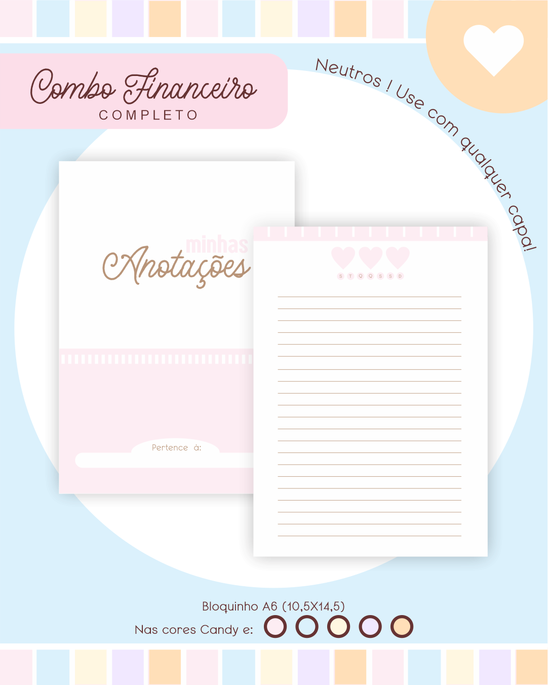 Arquivo Encadernação Combo Financeiro 2026 - Pamella Vieira  10