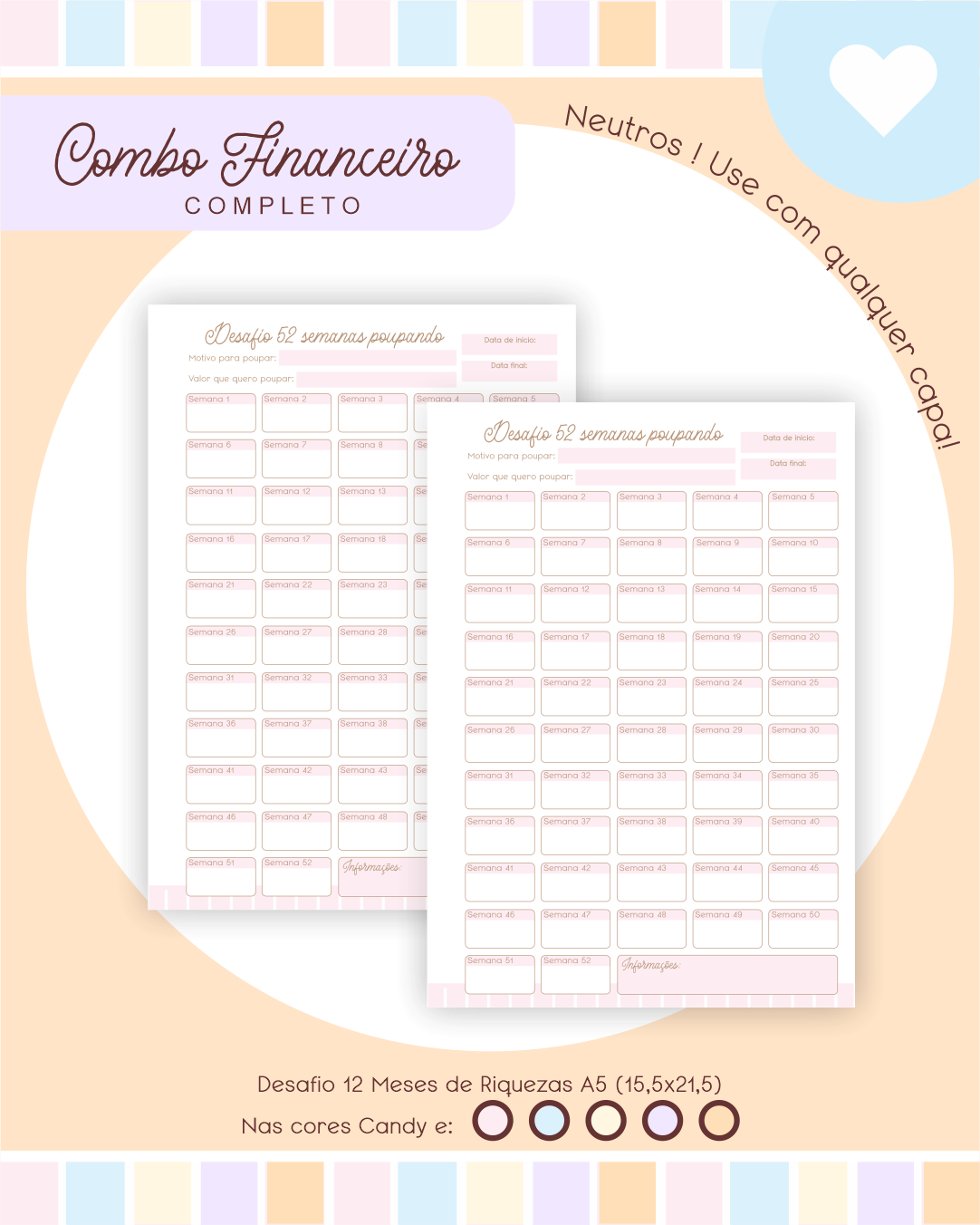 Arquivo Encadernação Combo Financeiro 2026 - Pamella Vieira  12
