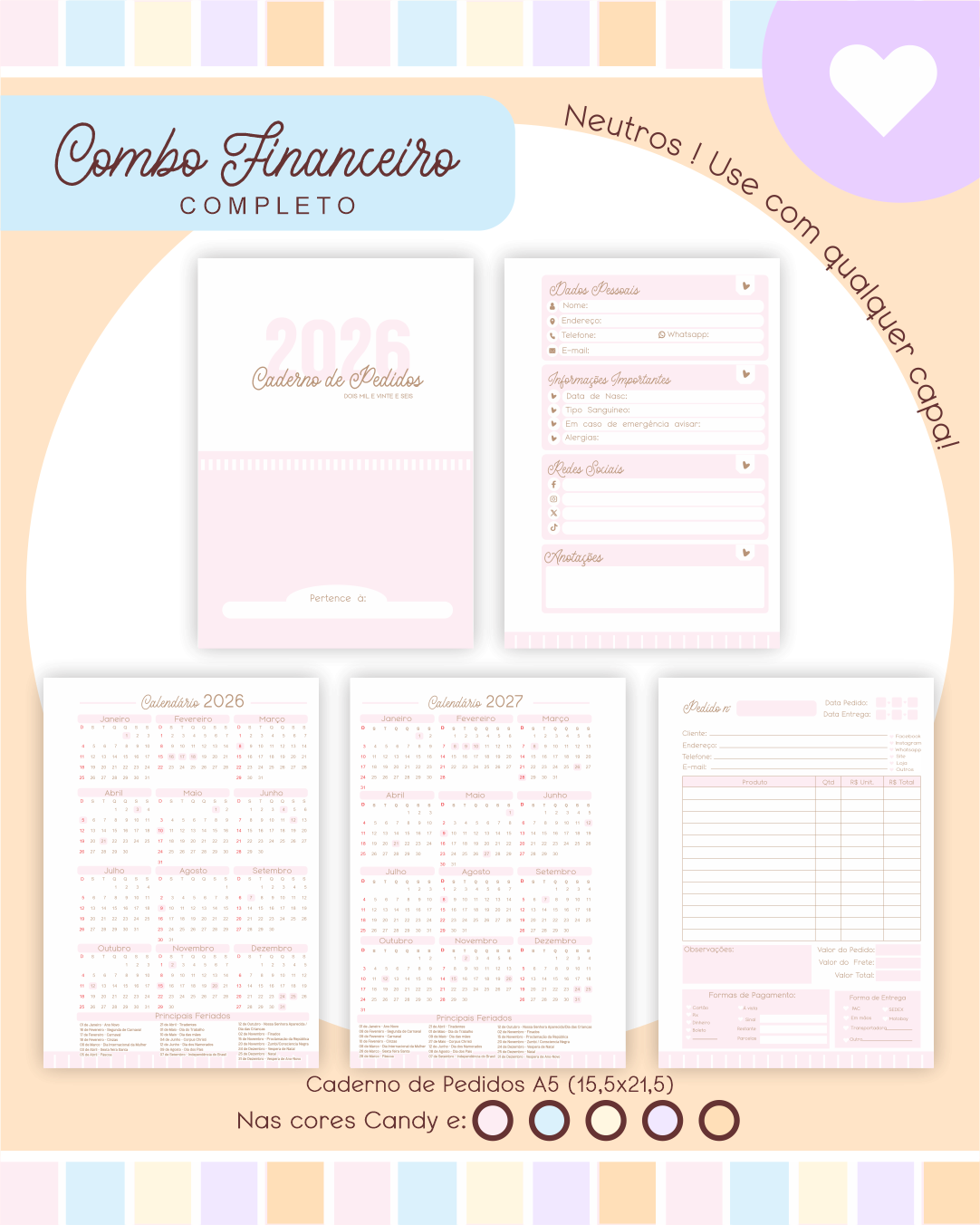 Arquivo Encadernação Combo Financeiro 2026 - Pamella Vieira  13