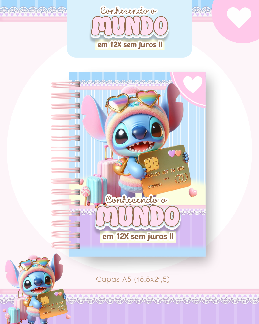 Arquivo Encadernação Combo Financeiro Stitch - Pamella Vieira 3