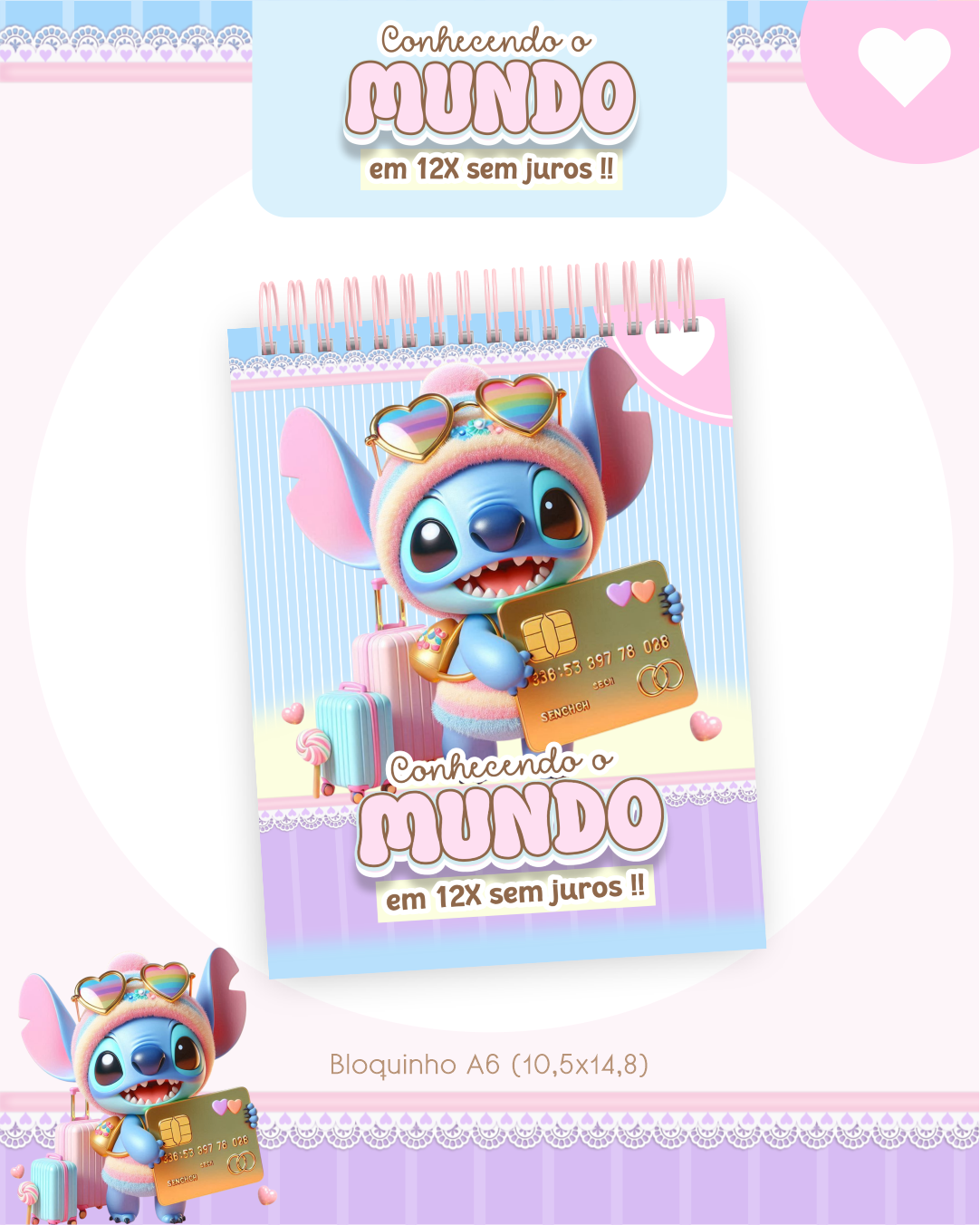 Arquivo Encadernação Combo Financeiro Stitch - Pamella Vieira 4