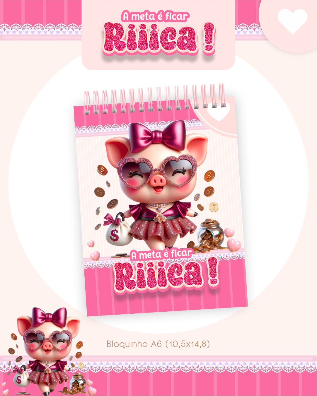 Arquivo Encadernação Combo Financeiro Porquinha Rica - Pamella Vieira 3