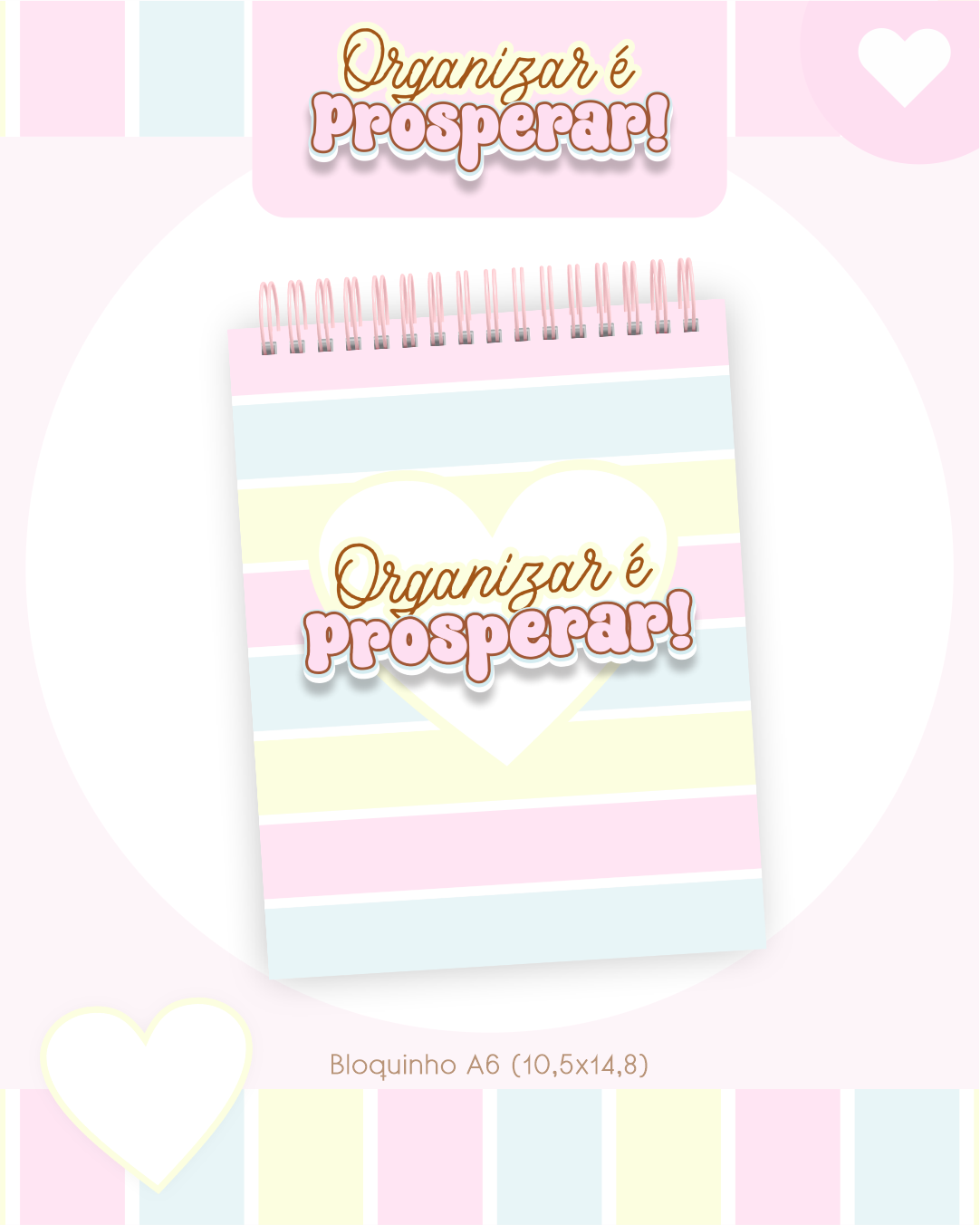 Arquivo Encadernação Combo Financeiro Organizar é Prosperar - Pamella Vieira 3